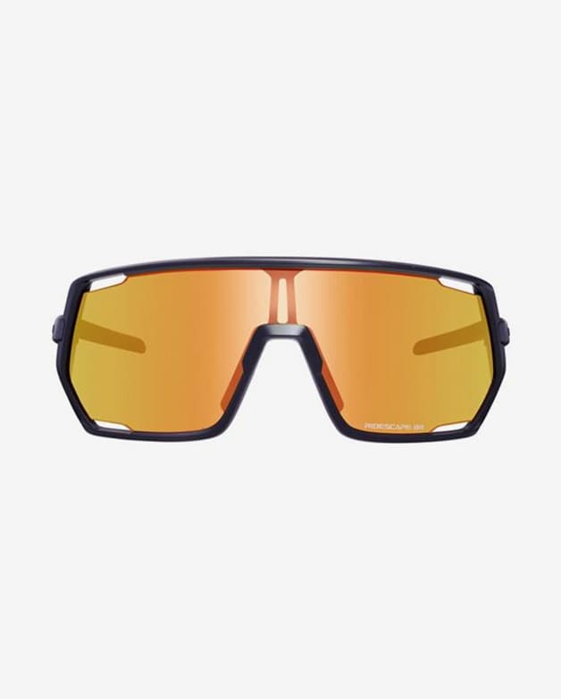 Shimano TCNM2 schwarz Brille mit orange verspiegelten Gläsern