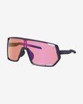 Shimano TCNM2 schwarz mit verspiegelten rosa Gläsern Brille
