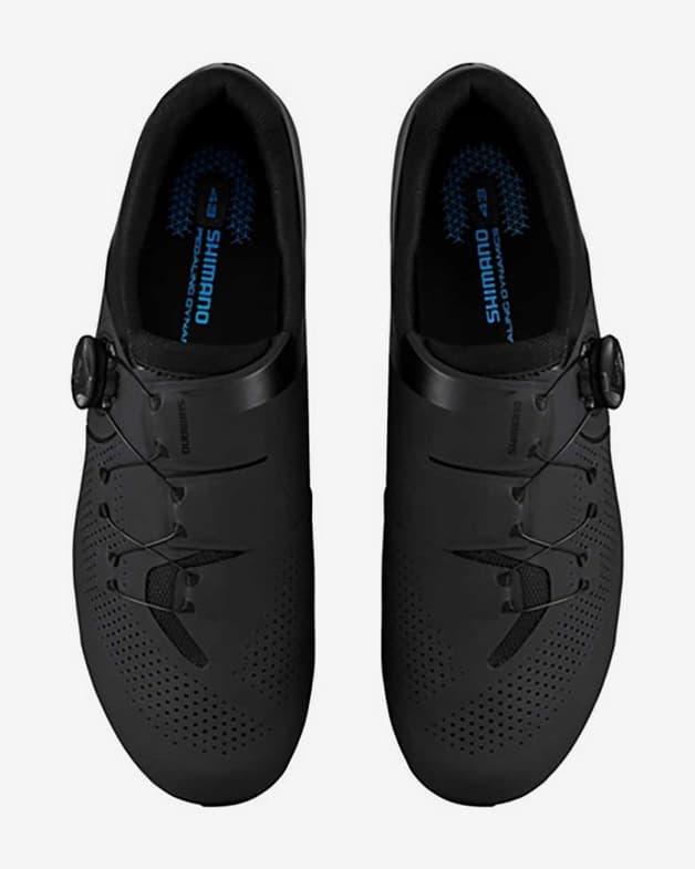 Shimano RC302 Rennradschuhe pechschwarz
