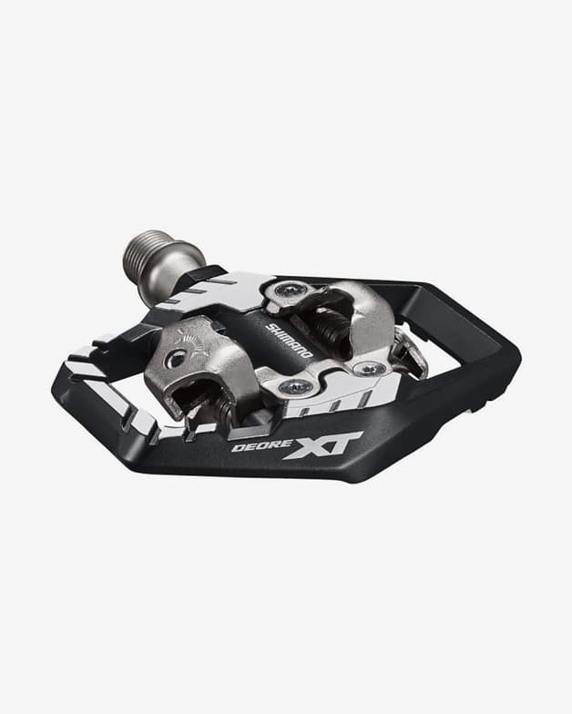 Shimano XT M8120 SPD Enduro/Trail-Pedale schwarz/silber