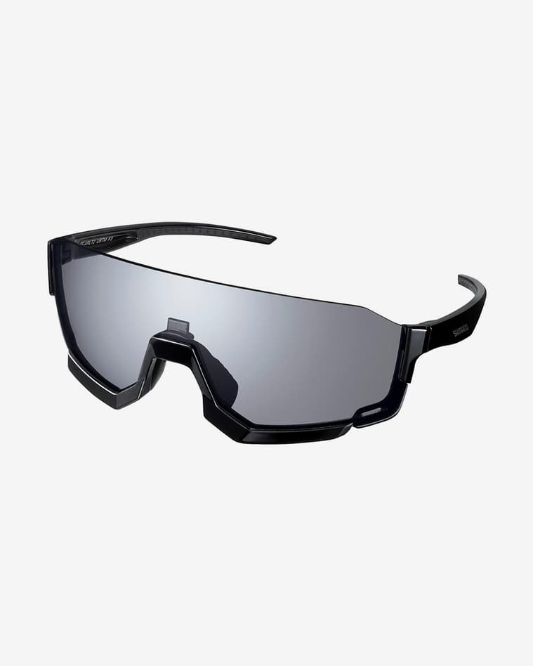 Shimano Aerolite Brille schwarz mit grauem photochromatischem Glas