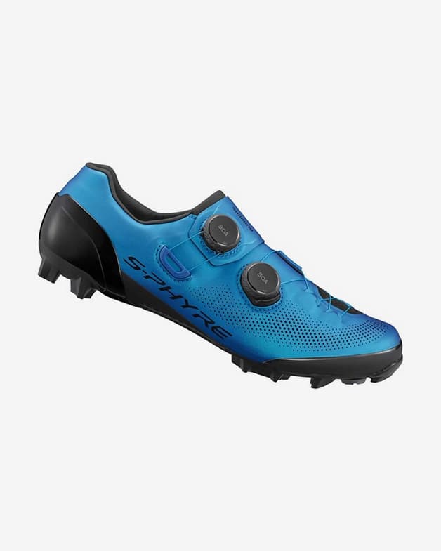 Shimano XC9 S-PHYRE MTB-Schuhe knallblau/schwarz