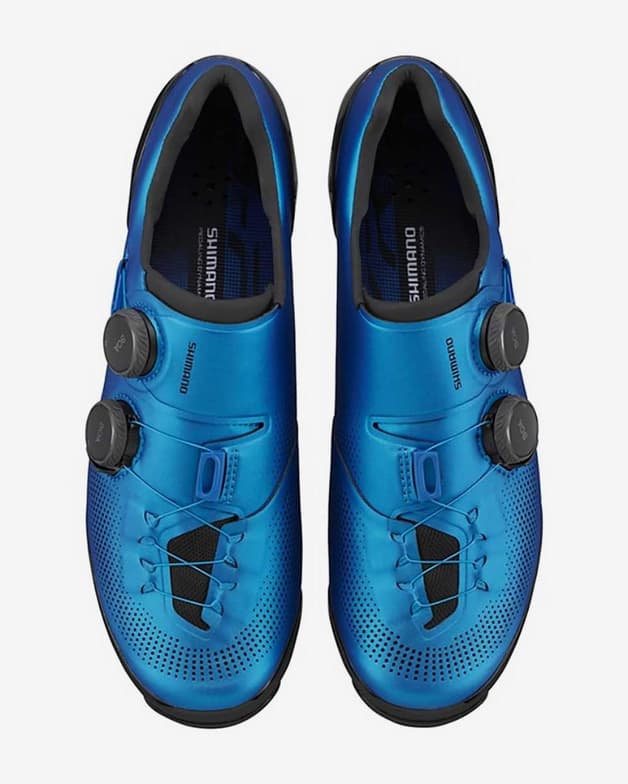 Shimano XC9 S-PHYRE MTB-Schuhe knallblau/schwarz